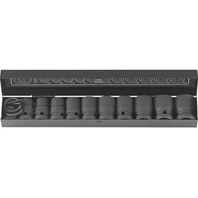 Fortis - Kraft-Steckschlüssel-Satz 1/2" 15-Teilig Fortis - Kraft-Steckschlüssel-Satz 1/2" 15-Teilig