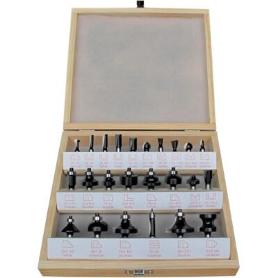 Fortis 4317784769075 Fräser - 24-teiliges Set Fortis 4317784769075 Fräser - 24-teiliges Set