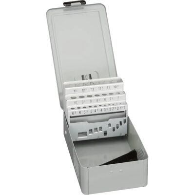 Fortis 4317784771023 Aufbewahrungsbox - Verstellbare Metallbohrkassette Fortis 4317784771023 Aufbewahrungsbox - Verstellbare Metallbohrkassette