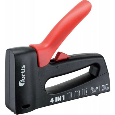 Fortis 4 en 1 Grapadora - Handtacker con Mango de Seguridad Fortis 4 en 1 Grapadora - Handtacker con Mango de Seguridad