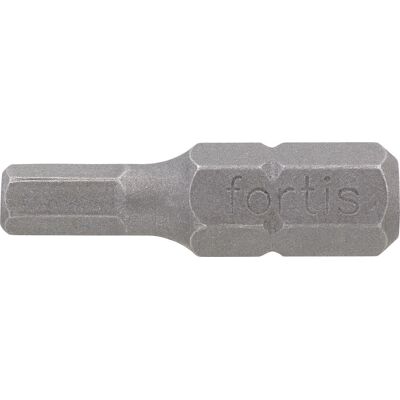 Fortis C6,3 Sechskant Schraubendreherbit - 10 Stück Fortis C6,3 Sechskant Schraubendreherbit - 10 Stück