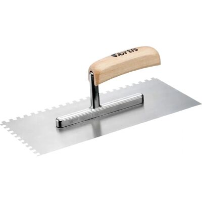 Spatola da muratore Fortis 4317784780582 - Acciaio, Manico in legno, 280x130mm Spatola da muratore Fortis 4317784780582 - Acciaio, Manico in legno, 280x130mm
