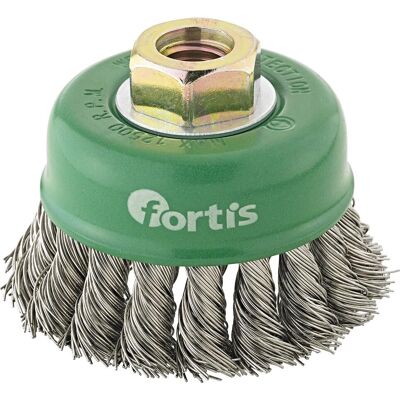 Fortis Modelo 4317784780995 Rueda de alambre - Cepillo resistente Fortis Modelo 4317784780995 Rueda de alambre - Cepillo resistente