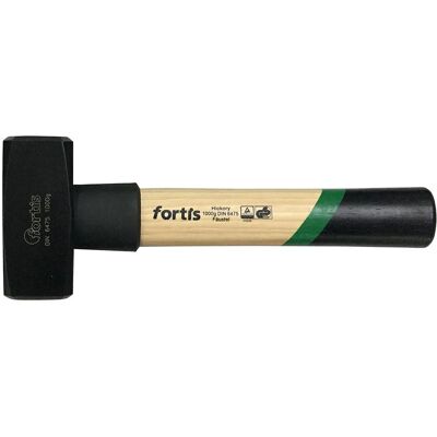 Martello Fortis 1500 g di Noce - Strumento resistente di alta qualità Martello Fortis 1500 g di Noce - Strumento resistente di alta qualità