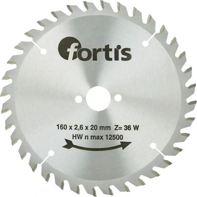 Fortis 160mm Kreissägeblatt - Hochwertiges Schneidwerkzeug Fortis 160mm Kreissägeblatt - Hochwertiges Schneidwerkzeug