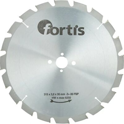 Fortis Lama Circolare 450mm - 32T per Costruzione Fortis Lama Circolare 450mm - 32T per Costruzione