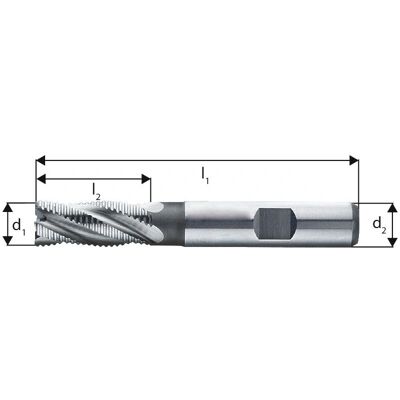Fresa Forum D1 - 3-6 Taglienti, Acciaio, 92mm Fresa Forum D1 - 3-6 Taglienti, Acciaio, 92mm