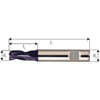 Fresa Forum D1 - H10 10mm, L1 50mm, L2 13mm - Fresa Fresa Forum D1 - H10 10mm, L1 50mm, L2 13mm - Fresa