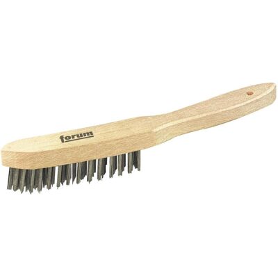 Forum Rz 2 Brosse en fil d'acier inoxydable - Brosse pour détartrage léger - Publicité Forum Rz 2 Brosse en fil d'acier inoxydable - Brosse pour détartrage léger - Publicité