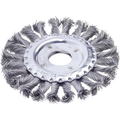 Forum Stahl Draht Rundbürste - 125mm, gezopft, 0,50mm Forum Stahl Draht Rundbürste - 125mm, gezopft, 0,50mm