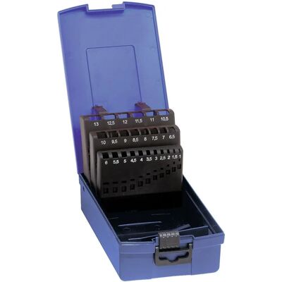 Caja de plástico Forum - 24 brocas, 1-10,5mm Caja de plástico Forum - 24 brocas, 1-10,5mm