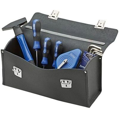 Estuche de cuero para herramientas - 340x110x170 mm - 7L - 7kg Estuche de cuero para herramientas - 340x110x170 mm - 7L - 7kg