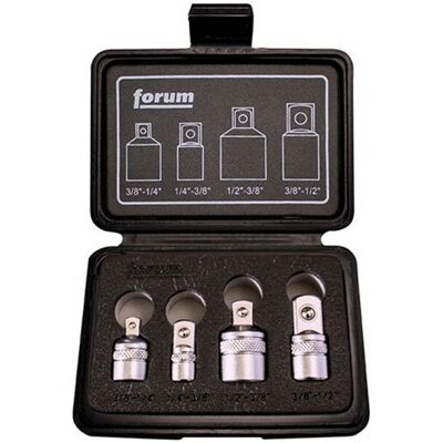 Set di Adattatori Forum - 4 Pezzi - Per Utensili Elettrici Set di Adattatori Forum - 4 Pezzi - Per Utensili Elettrici