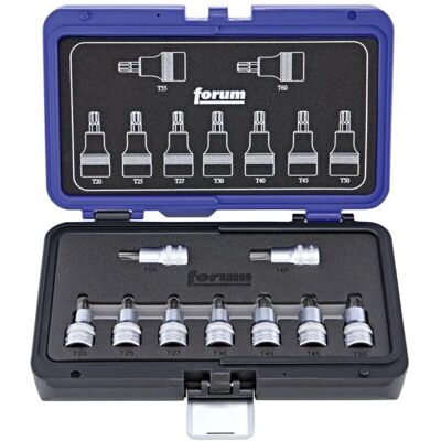 Forum - Set di cacciaviti Torx 1/2'' - 9 pezzi Forum - Set di cacciaviti Torx 1/2'' - 9 pezzi