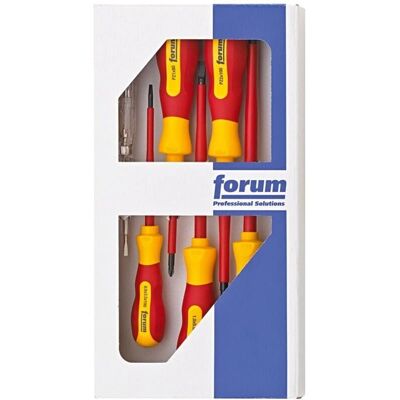 Forum VDE 6-tlg. Schraubendreher-Set - Flach & PZ Forum VDE 6-tlg. Schraubendreher-Set - Flach & PZ