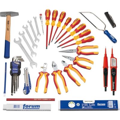 Forum Elektriker-Werkzeugsatz 37-teilig - Elektriker-Werkzeugset Forum Elektriker-Werkzeugsatz 37-teilig - Elektriker-Werkzeugset