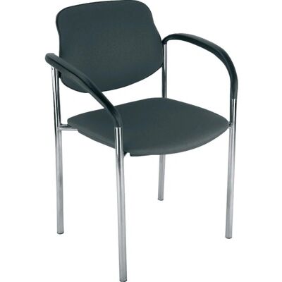 Nowy Styl Besucher-Stuhl STYL mit Armlehnen chrom - Silla de visitante Nowy Styl Besucher-Stuhl STYL mit Armlehnen chrom - Silla de visitante