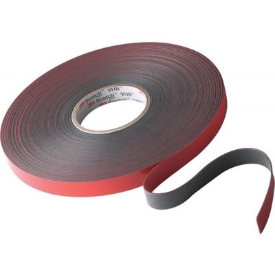 Cinta doble cara 3M 4611F Gris oscuro - Sistema adhesivo de alto rendimiento Cinta doble cara 3M 4611F Gris oscuro - Sistema adhesivo de alto rendimiento