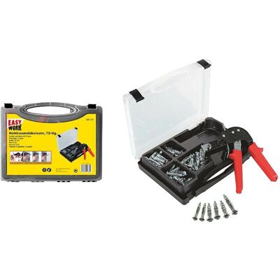 EASY WORK Hohlraumdübelsatz - 72 Stück EASY WORK Hohlraumdübelsatz - 72 Stück