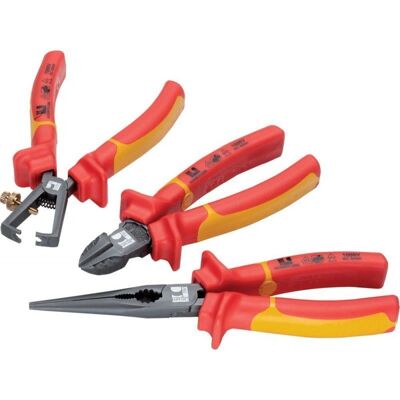 Conjunto de Pinzas VDE Circumpro - Herramientas Eléctricas Conjunto de Pinzas VDE Circumpro - Herramientas Eléctricas