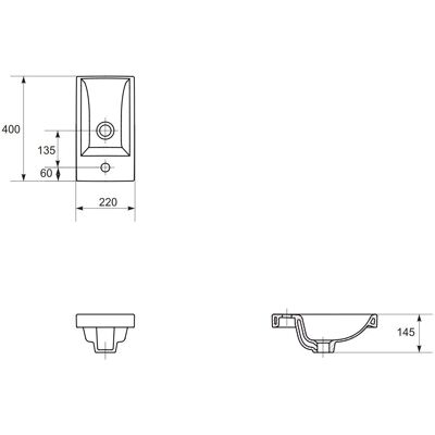 Neuesbad Basic plus Wandhängendes Badmöbel-Set - Badezimmermöbel Neuesbad Basic plus Wandhängendes Badmöbel-Set - Badezimmermöbel