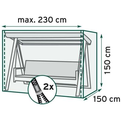 Primaster Schutzhülle Exclusive - 230 x 150 x 150 cm - Schutzhülle Primaster Schutzhülle Exclusive - 230 x 150 x 150 cm - Schutzhülle