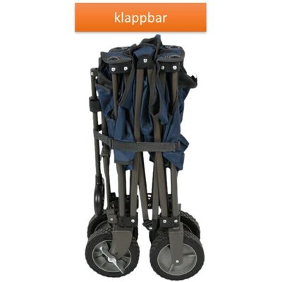 TrendLine Folding Wagon - Blau - 90,5 x 49 x 56 cm - Faltbarer Wagen TrendLine Folding Wagon - Blau - 90,5 x 49 x 56 cm - Faltbarer Wagen