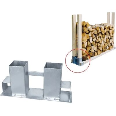 TrendLine - Kaminholzstapelhilfe - 33 x 10 x 15 cm TrendLine - Kaminholzstapelhilfe - 33 x 10 x 15 cm