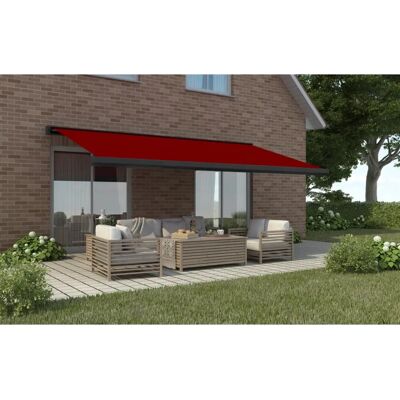 Primaster - Kassette-Markise 3,5x3 - rot - 350 cm - Markise Primaster - Kassette-Markise 3,5x3 - rot - 350 cm - Markise