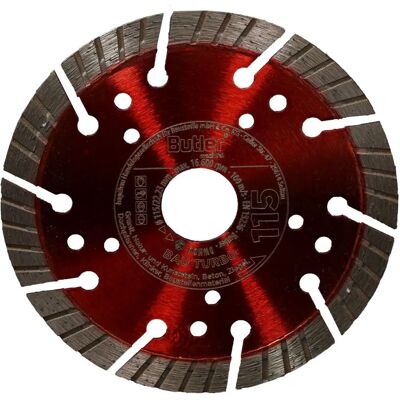 Diewe - Butler Bau Turbo - 115 mm - Diamant-Trennscheibe Diewe - Butler Bau Turbo - 115 mm - Diamant-Trennscheibe