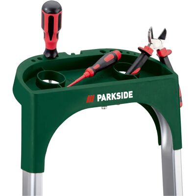 PARKSIDE - 4-Stop Aluminium Ladder - Plattformhöhe 85 cm - Tragfähigkeit 150 kg - Ladder PARKSIDE - 4-Stop Aluminium Ladder - Plattformhöhe 85 cm - Tragfähigkeit 150 kg - Ladder