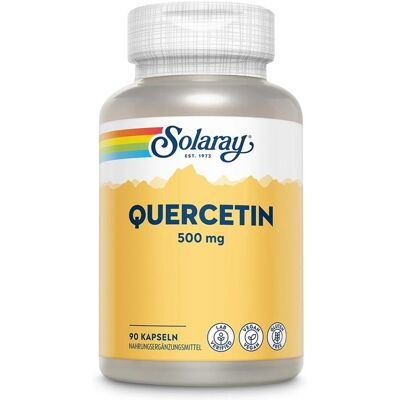Solaray Quercetin 500 mg Vegane Kapseln - Nahrungsergänzung Solaray Quercetin 500 mg Vegane Kapseln - Nahrungsergänzung