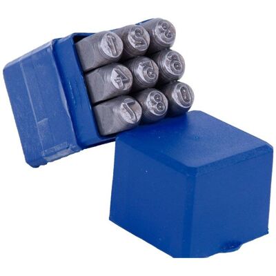 COFAN - Nummerstempel Set - 3mm & 6mm - Legering staal COFAN - Nummerstempel Set - 3mm & 6mm - Legering staal