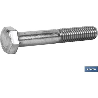 Cofan M14 Śruba - Głowica sześciokątna, częsciowe gwintowanie 1/2, ocynkowane, 90mm - 25 szt Cofan M14 Śruba - Głowica sześciokątna, częsciowe gwintowanie 1/2, ocynkowane, 90mm - 25 szt