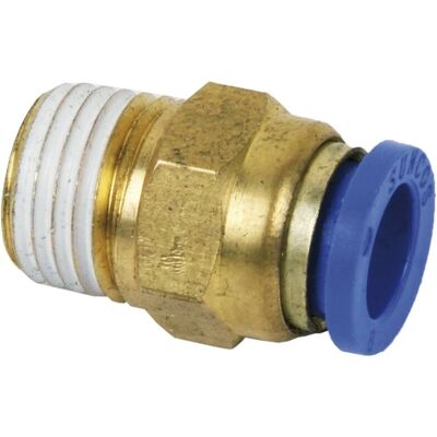 Racor T-6, 3/8, Caja 10 - Conector Racor T-6, 3/8, Caja 10 - Conector
