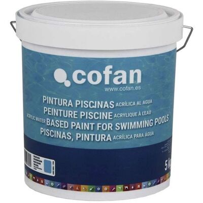 Cofan Vernice per Piscine a Base d'Acqua - Colore Blu Cofan Vernice per Piscine a Base d'Acqua - Colore Blu