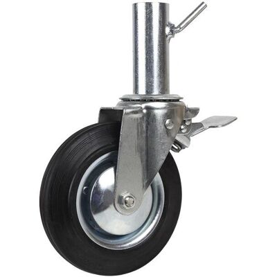 COFAN Roue Pivotante avec Frein - 200x50mm Roue d'échafaudage - Publicité COFAN Roue Pivotante avec Frein - 200x50mm Roue d'échafaudage - Publicité