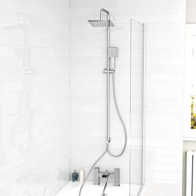 Nes Home - Square Shower Waterfall Mixer Tap Nes Home - Square Shower Waterfall Mixer Tap