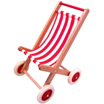 Wenzel W350009 Holz-Kinderwagen - Träfärgad - Kinderwagen Wenzel W350009 Holz-Kinderwagen - Träfärgad - Kinderwagen