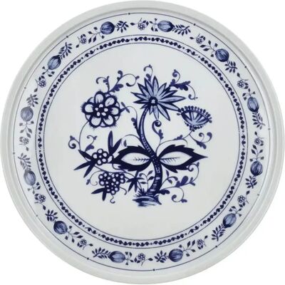 Kahla Rosella Blau Porzellan Tortenplatte - Plate Kahla Rosella Blau Porzellan Tortenplatte - Plate