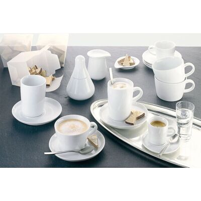 Kahla Modell Weiße Porzellan Tasse Kahla Modell Weiße Porzellan Tasse