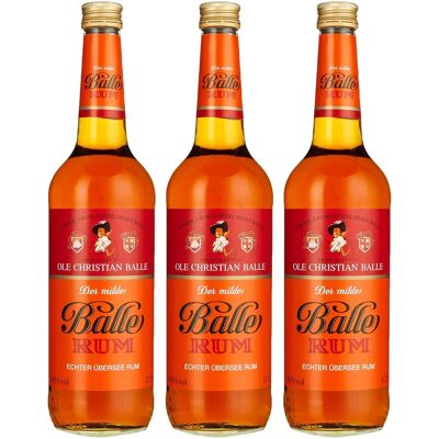 Balle Rum - Echter Übersee Rum - 40% Vol. - 0,7l Balle Rum - Echter Übersee Rum - 40% Vol. - 0,7l