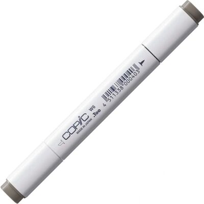 Copic W6 Warm Grey Marker - Alkoholové na bázi inkoustu - 44 odstínů šedé Copic W6 Warm Grey Marker - Alkoholové na bázi inkoustu - 44 odstínů šedé