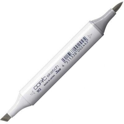 Marqueur Copic Sketch W3 - Gris chaud 3 - Marqueur Marqueur Copic Sketch W3 - Gris chaud 3 - Marqueur