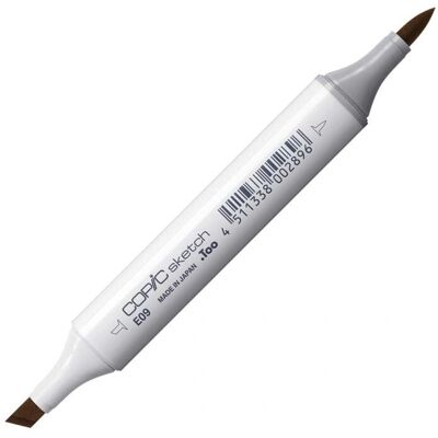Marqueur Copic Burnt Sienna - Double Pointe, Encre à l'Alcool Marqueur Copic Burnt Sienna - Double Pointe, Encre à l'Alcool