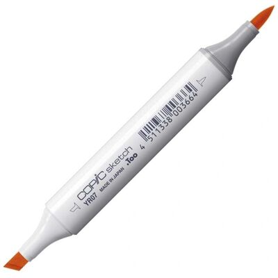 Copic Sketch Marker YR 07 - Kadmium Orange - Marker Copic Sketch Marker YR 07 - Kadmium Orange - Marker