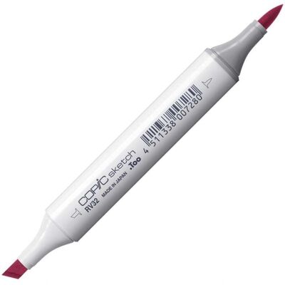 Copic RV32 Sketch Marker - Professioneller Pinsel- & Medium-Spitze Copic RV32 Sketch Marker - Professioneller Pinsel- & Medium-Spitze