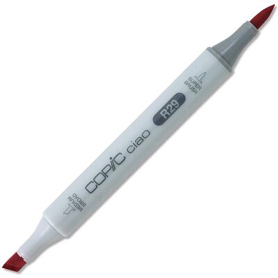 Marqueur Copic Ciao R29 - Double pointe, Rechargeable, 180 couleurs - Publicité Marqueur Copic Ciao R29 - Double pointe, Rechargeable, 180 couleurs - Publicité