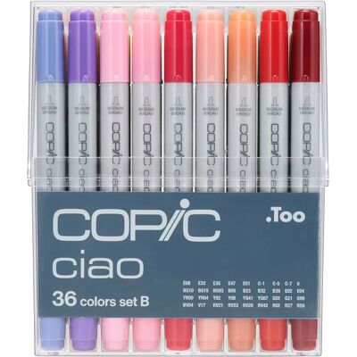 Copic Ciao 36 Set B Markers - Markers Copic Ciao 36 Set B Markers - Markers