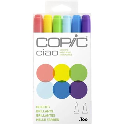 Copic Ciao Bright Tone Markers - Markers Copic Ciao Bright Tone Markers - Markers